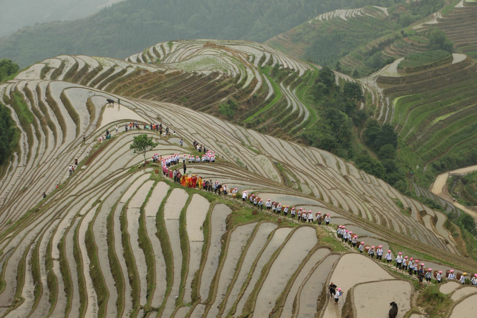 Travelling With Hotel Long Ji Ping An Longsheng Exteriör bild
